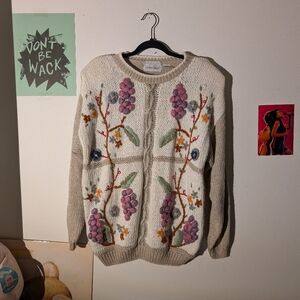 Vintage Hand Knit Sweater